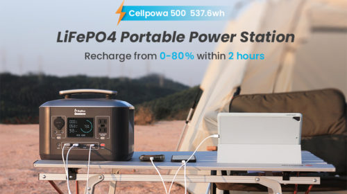 BigBlue Cellpowa500 LiFePO4 Portable Power Station